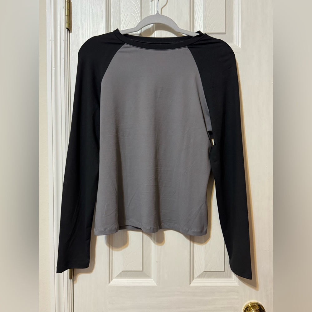 Slim Fitted Baseball Style T-shirt